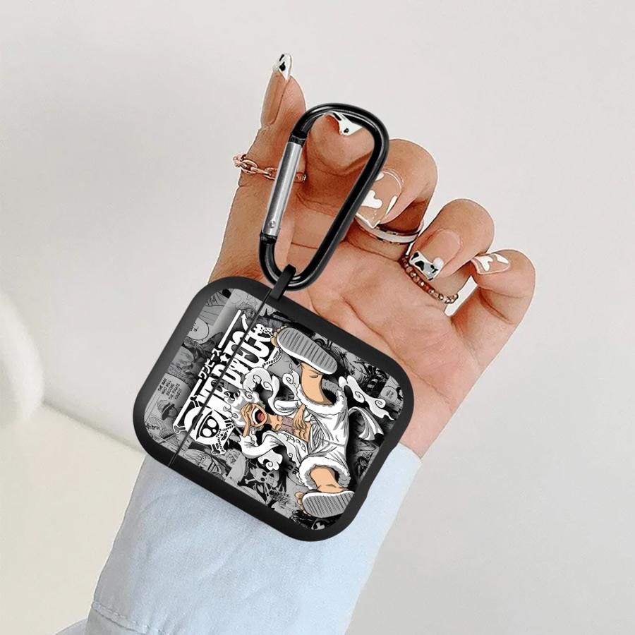 OneS P-ieceS LuffyS Case for Airpods Pro2 3 4 Pro 1 Pro3 2 Earphone Cases Cover