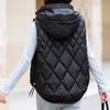 Navava Nc467 Diamond Quilted Hooded Vest