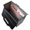 SiNCERO Pilotenkoffer, Flight Case, Aktentasche, Business-Tasche, Herren-Aktentasche, Hergestellt in Japan, Von oben zu öffnen (A3-Größe, Schlank, 10 cm Tiefe (wr-1178))