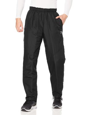 Padded Warmer Size S Men's Water-Repellent Pants, Black, (K2JF9532)