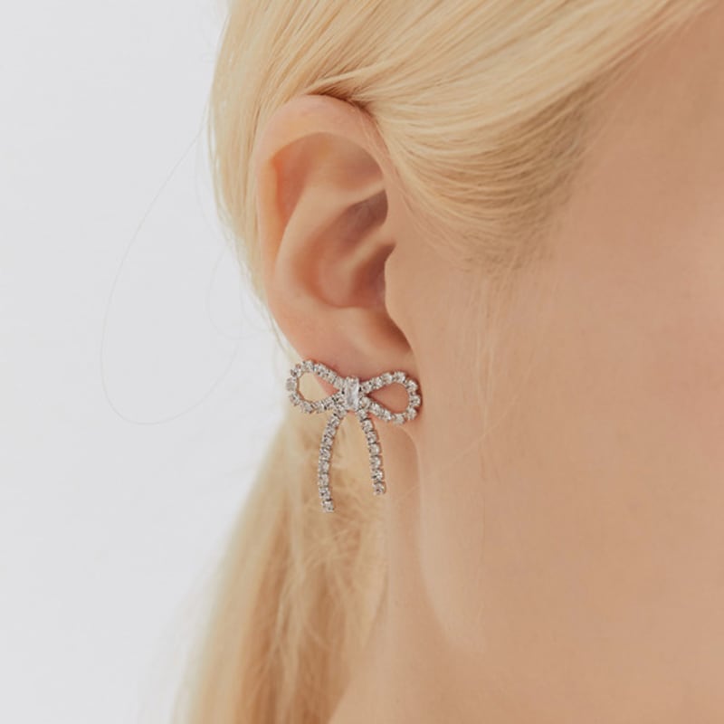 JYDDM Romantic Ribbon Earrings