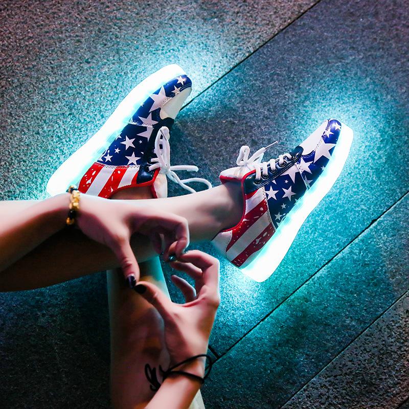 Kleurrijke Oplaadbare Schoenen met Lichtgevende Elementen voor Mannen, Lichtgevende Ghost Stapdansschoenen voor Vrouwen, Koppels en Studenten, Perfect voor Streetdance en Vrijetijdskleding