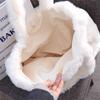 Korean Style Faux Fur Tote Bag Large Capacity Shoulder Handbag Fashion Plush Tote Bag  Women