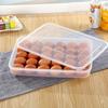 1pcs Simple Egg Box 30-grid Refrigerator Storage Box, Plastic Food Fresh Egg Holder Refrigerator Storage Boxs