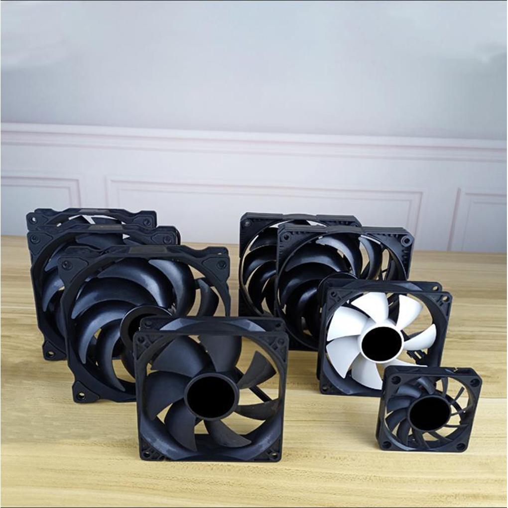 80mm CPU Cooler Computer Case Fan Desktop PC Mute Air Cooling High Speed Radiator Heats Dissipation Heatsink Accessories