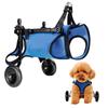 New Disabled Dog Wheelchair Cart Adjustable Pet Mobility Aids with Wheels Pet Cat Dog Rehabilitation Walking Mobility Aid Troll