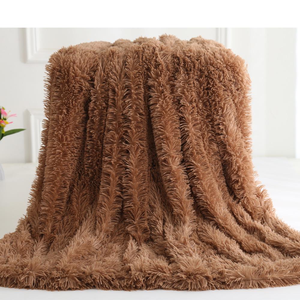 All Seasons Bedroom Warm Blanket Solid Color Blanket Studio Shooting Supplies Air Conditioner Blanket