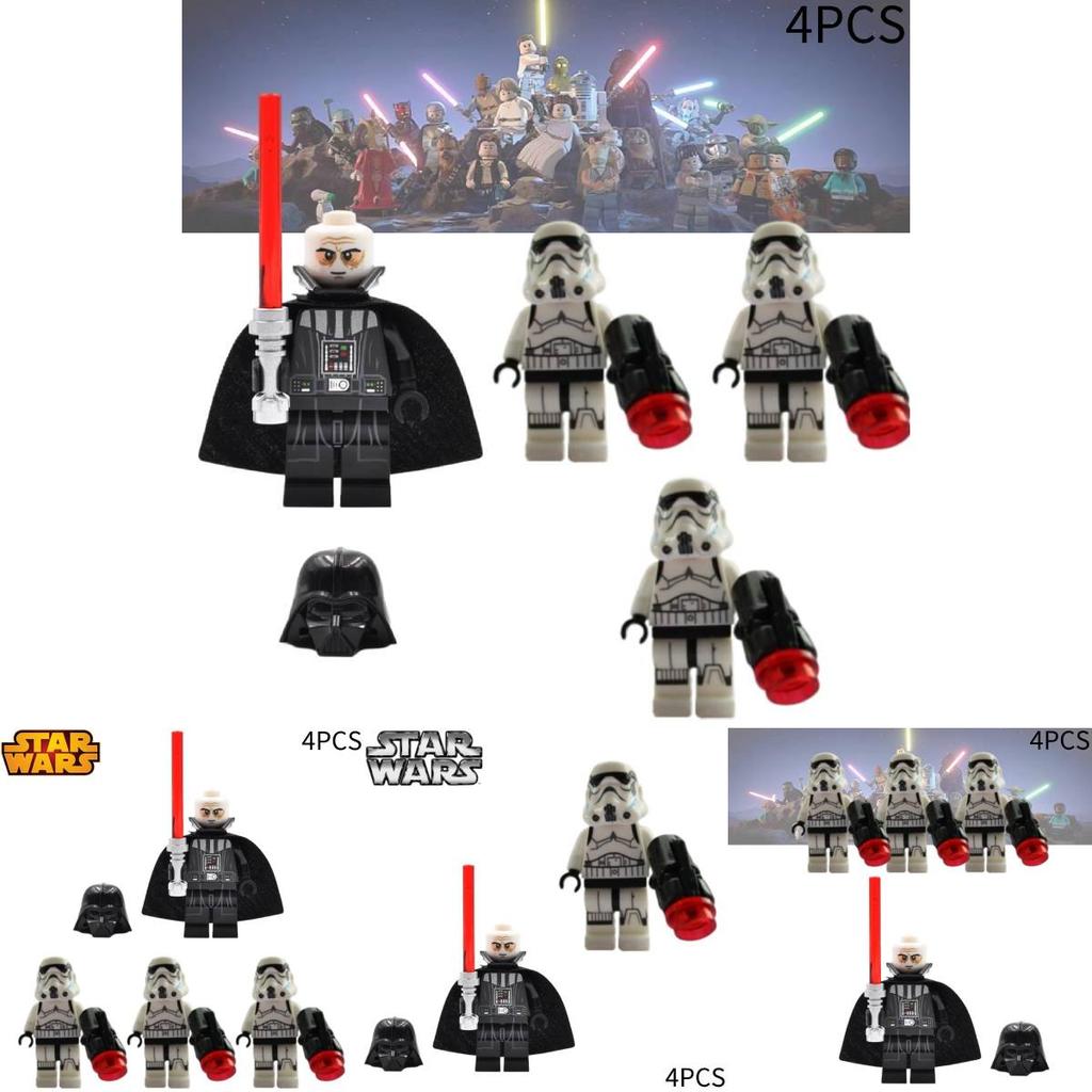 Star Wars Building Blocks Clone Trooper Mini Figure Small Granule Bricks