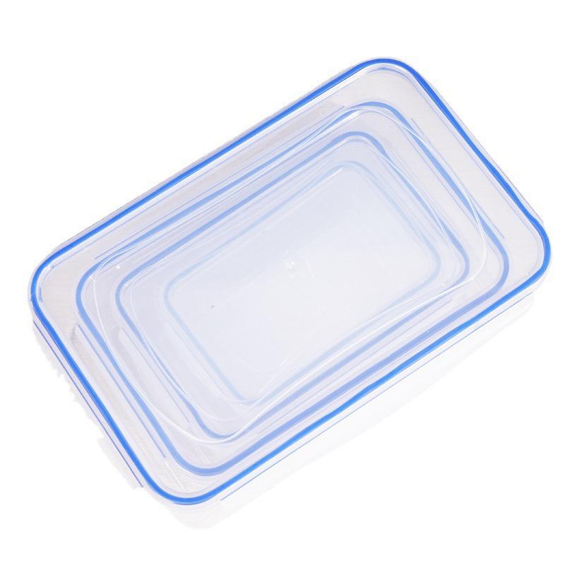 Microwaveable Food-Grade Plastic Storage Container: Fresh-Keeping & Sealable for Lunch and Fruit