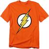 Popfunk The Flash Lightning Bolt Logo T Shirt Red
