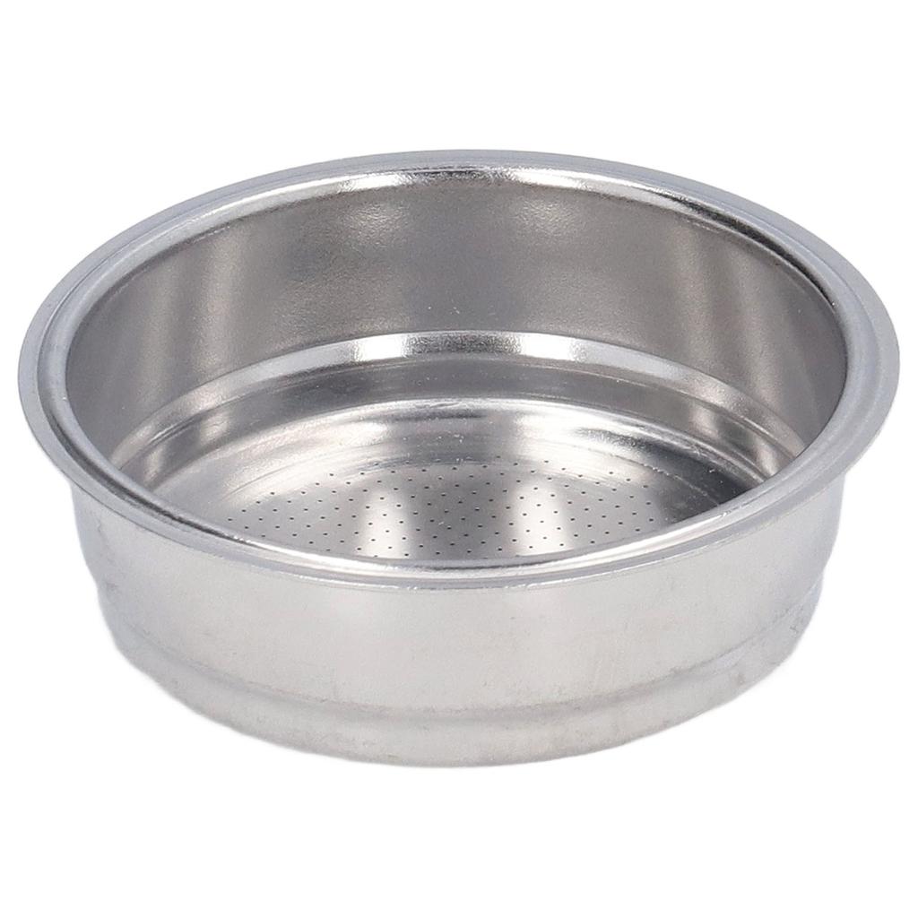 51mm Poröser Kaffeefilterkorb Edelstahl Einlagiger Kaffeefilterbecher für Kaffeezubehör