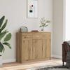 VidaXL Buffet Artisanal Oak 91x28x75 Cm Engineered Wood, Storage Furniture, Kitchen Storage Furniture, Furniture of 855895