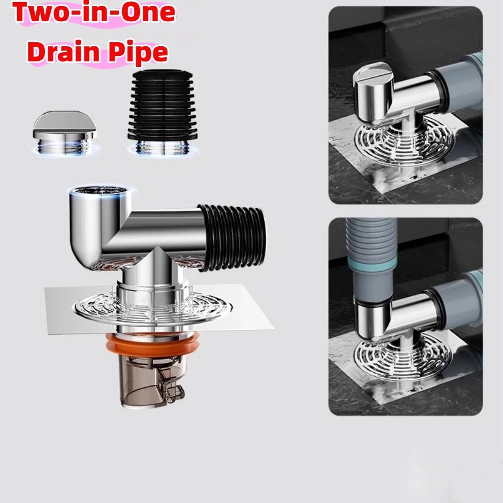 Rapid Drainage Anti-Odor Floor Drain Insect Control Washing Machine Drain Pipe  Home
