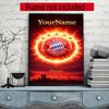 Fc Bayern Mnchen Customize Your Name Diamond Painting Round Diamond Diy Frameless Holiday Artwork Suitable For Home Office Wall Decoration