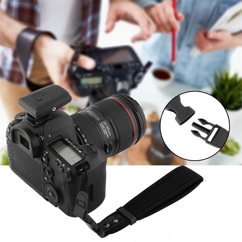 Portable sponge camera wide plate wrist strap hand strap For canon nikon DSLR SLR camera and Sony micro-single cameras