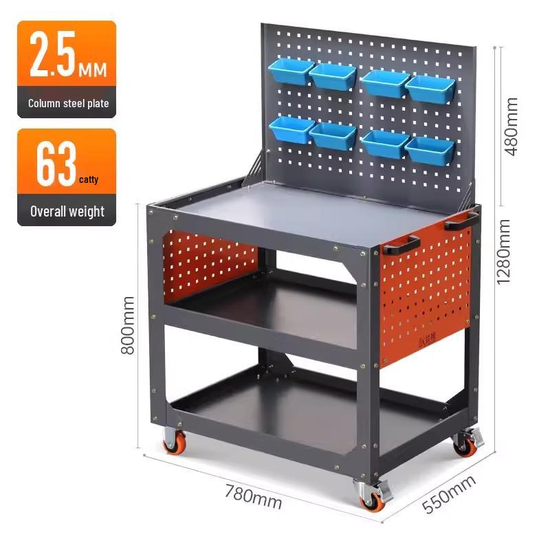 RSRDDY CNC Machine Tool Workbench C4 Heavy-Duty Tool Cart
