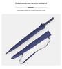 Long-Handled 24-Rib Large Double Umbrella, Reinforced & Thickened for Business, Custom Logo Available, Golf-Style Men's Umbrella