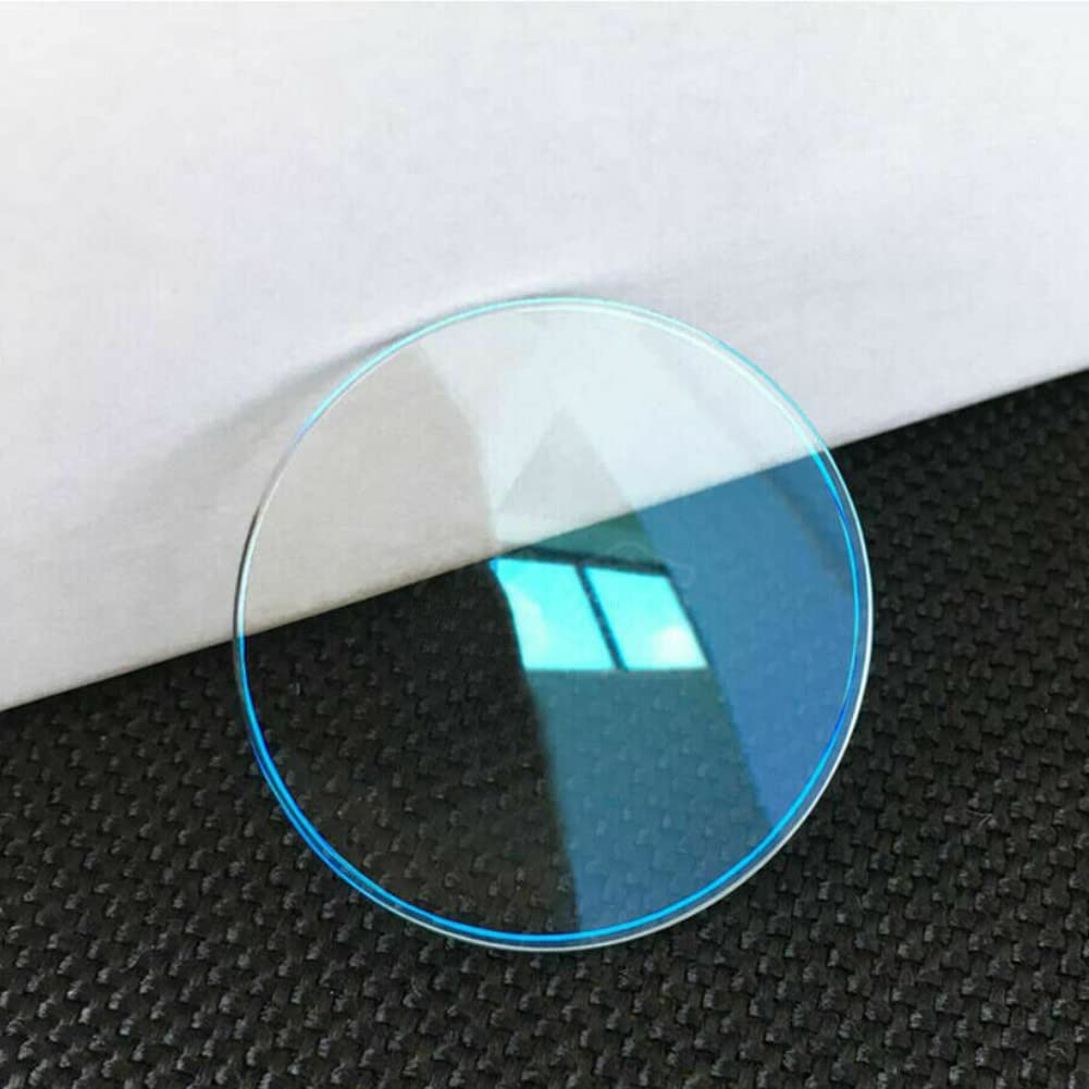 2023 Thick Watch Glass CrystalBlue AR Coating Double Dome Mineral Watch Accessories 1.2MM