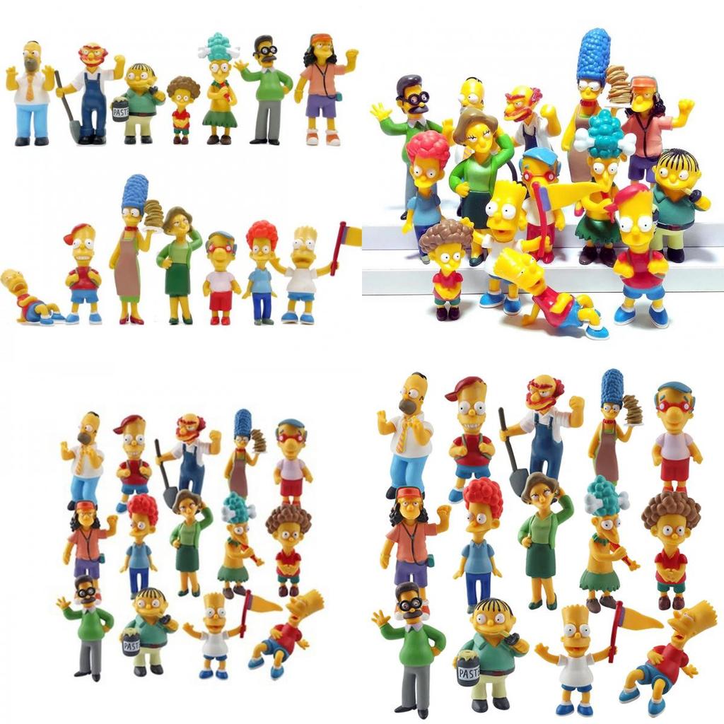 The Simpsons Resin Model Ornament Suitable For Daily Desktop Decoration Office