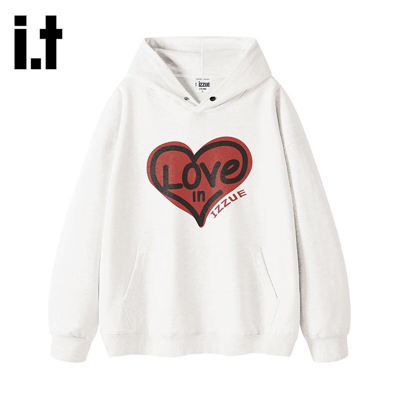 

Izzue Unisex Retro Heart Graphic Hoodie 3XL