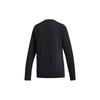 Adidas Women 3-Stripes Fleece Crew Neck Sweatshirt, Soft Daily Casual Pullover Black FL4894