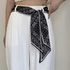 1PC Cashew Flower Long Silk Scarf Belt with Pants Women's Belt Accessories Streamer
