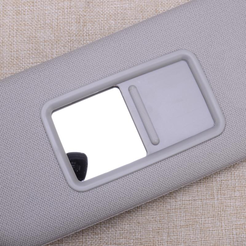 

85210-2V130-TX Car Left Side Sun Visor With Makeup Mirror Fit for Hyundai Veloster 2012 2013 2014 2015 Grey Plastic
