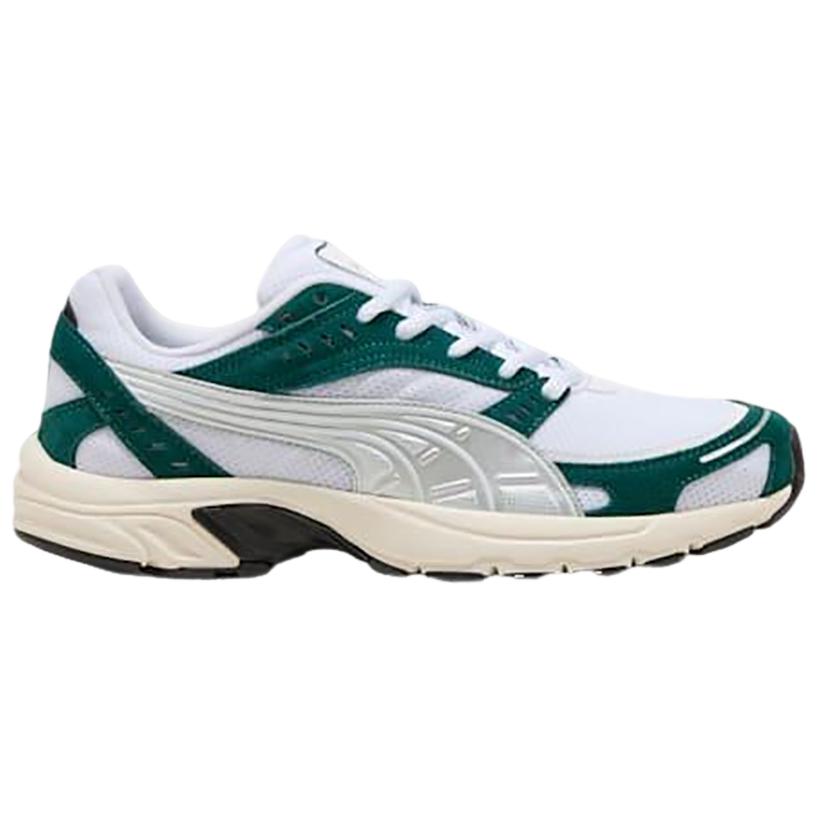 Puma Axis Vielseitig Bequem Langlebig Low-Top Laufschuhe Unisex Sneaker Weiß Grün 403860-02