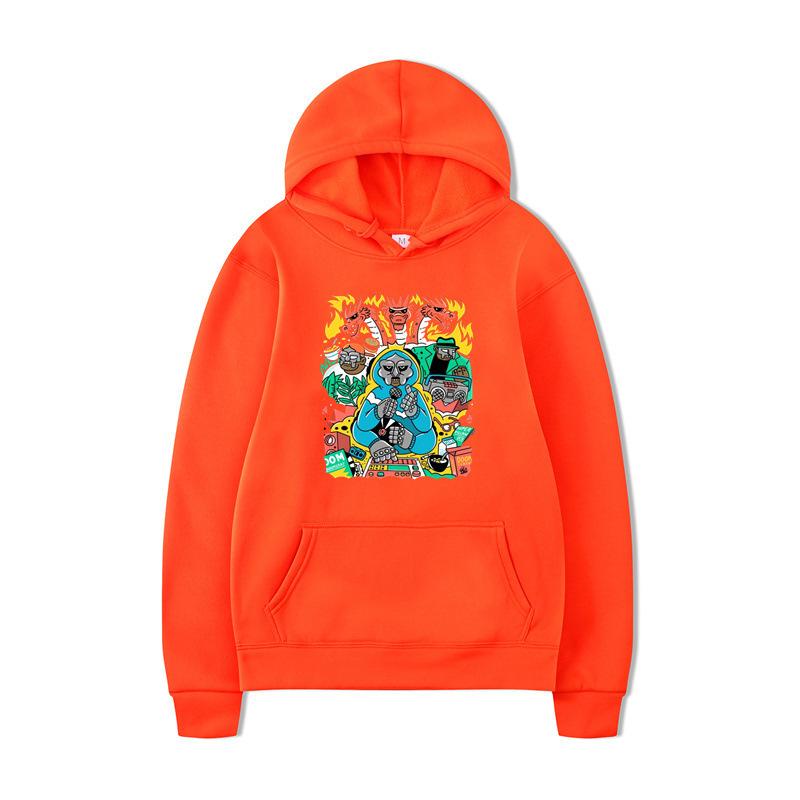 Rip Mf Doom Hoodie Men Fashion Long Sleeve Sweatshirts Hip