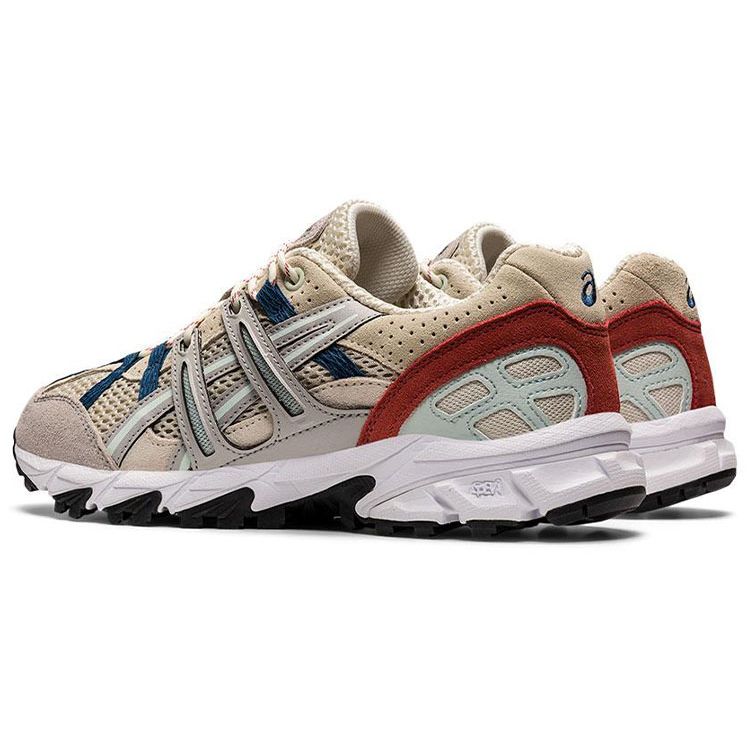 Asics Gel-Sonoma 15-50 Comfortable Fabric Leather Low-Top Casual Running Shoes Unisex Sneaker Khaki Gray 1202A275-021