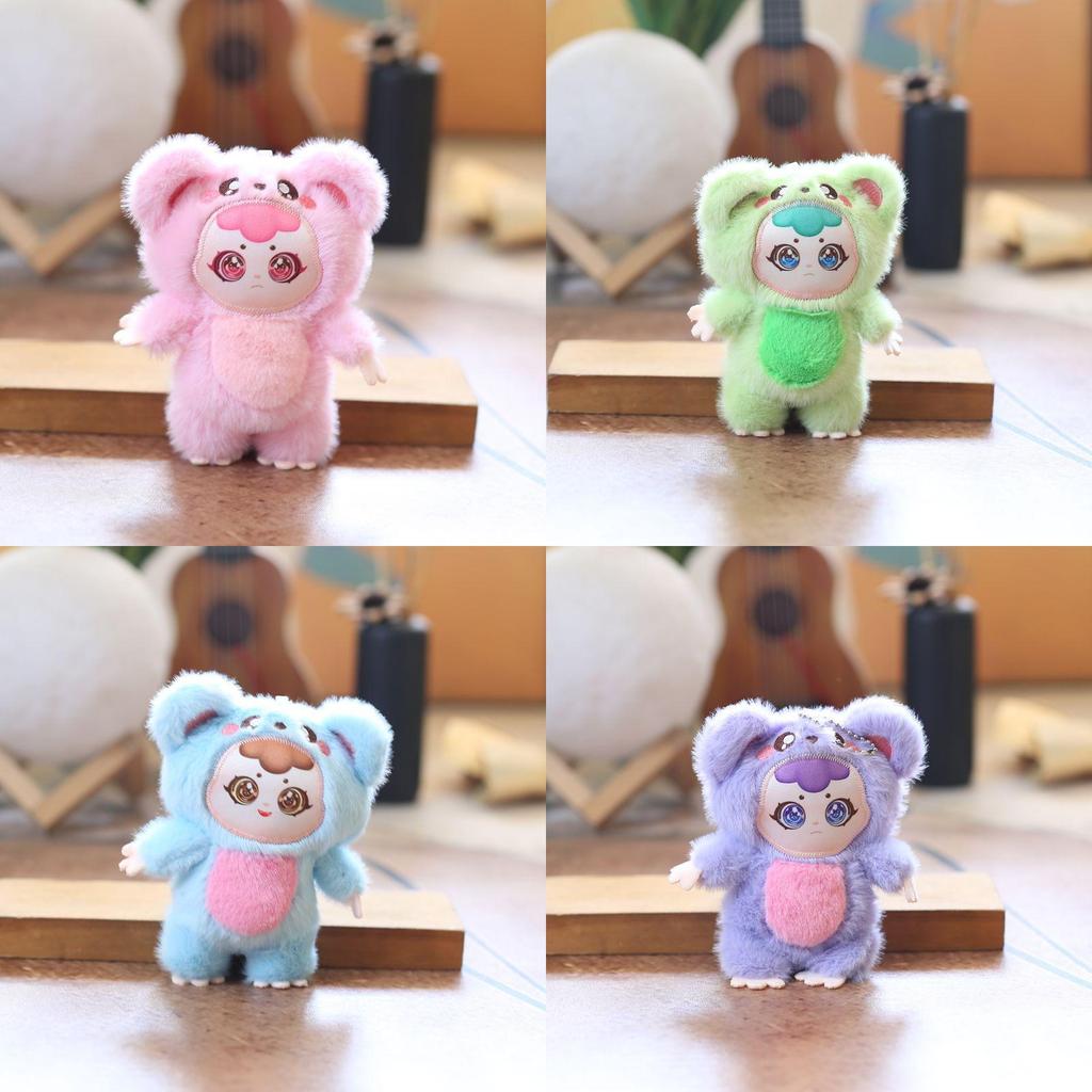 Plush Stuffed Animal Keychain Backpack Charm With Super Soft Short Plush For Kids Cute Decor Gift