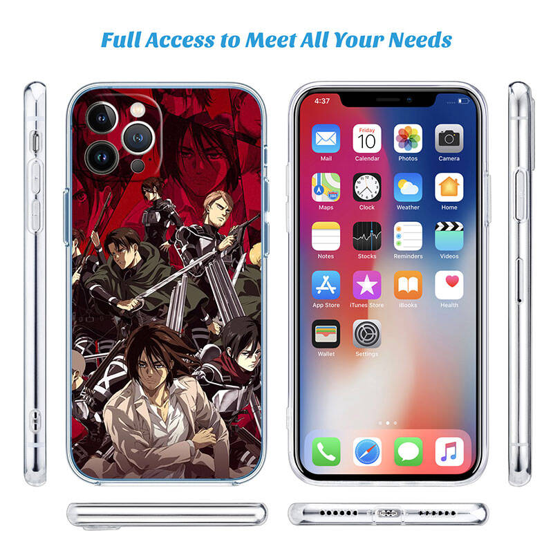 MH16 Attack on Titan Phone Case for Motorola G34 G32 G31 G14 G15 G84 G62 E32 G24 G72 G71 G73 G85 G200 G60 G52 G51 G50 G42 G41 G32 G30