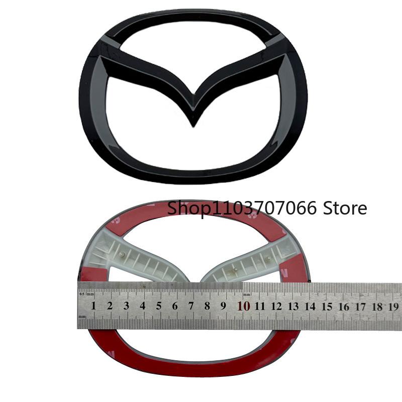 Car Hood Front And Rear Tail Mark ABS Logo Compartment X Badge Sticker For 2006 07 08 09 10 11 12 13 14 Year MAZDA3 Accessories