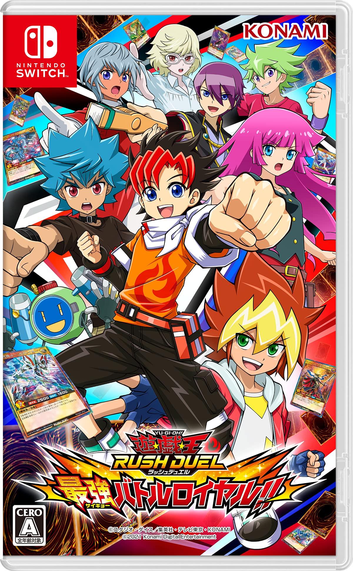 

Бонус Rush The Ultimate Battle Edition для первых включает 3 карты Rush Duel. Предзаказ включает 1 карту amiibo Yu-Gi-Oh! Королевская дуэль!! [Ограниченный