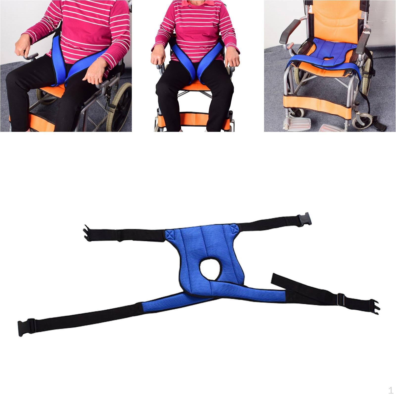 

Safety Lap Belt Breathable Harness Straps for Elderly Anti-Slip Sliding Positioning Band Fall ion Lower Side