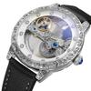 European-american Style Men's Fashion Casual Hollow Single Bridge Movement Automatic Mechanical Watch