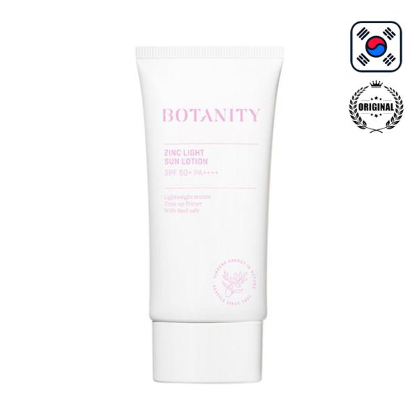 BOTANITY Zinc Light Sun Lotion Spf50+ PA++++ 1.69FL.OZ