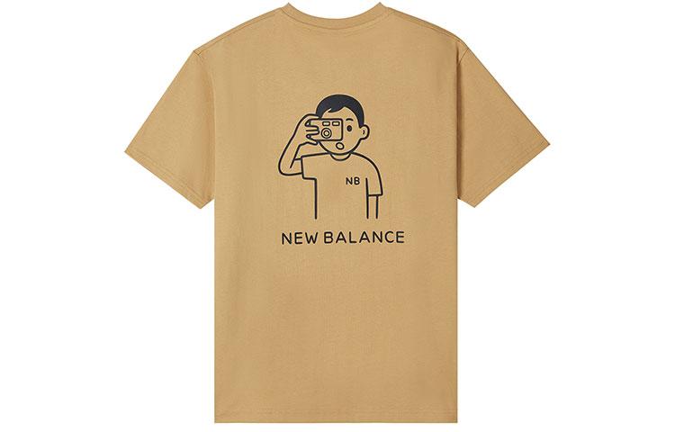 New Balance Noritake Collection T Shirt Unisex Ginger Yellow AMT12346-MSU M