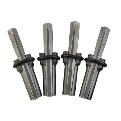 Rock Splitters Stone Splitter Hand Tools Set 14/16mm 4pcs Concrete Splitters Stone Splitting Tool Wedges Feather