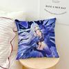 GAME skirk genshin cushion cover Comfortable soft Pillow Case for Sofa Living Room Home office Decor Protective Covers