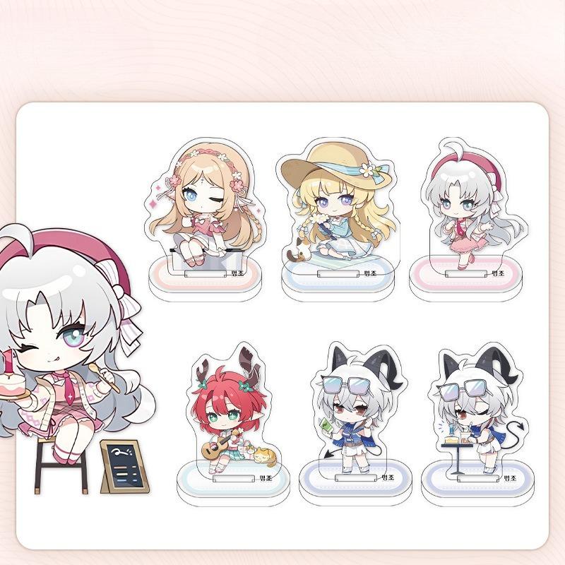 Wuthering Waves Chinese Game Peripherals Full Acrylic Stand Collectible Table Ornaments Creative Birthday Gifts For Friends Plaything