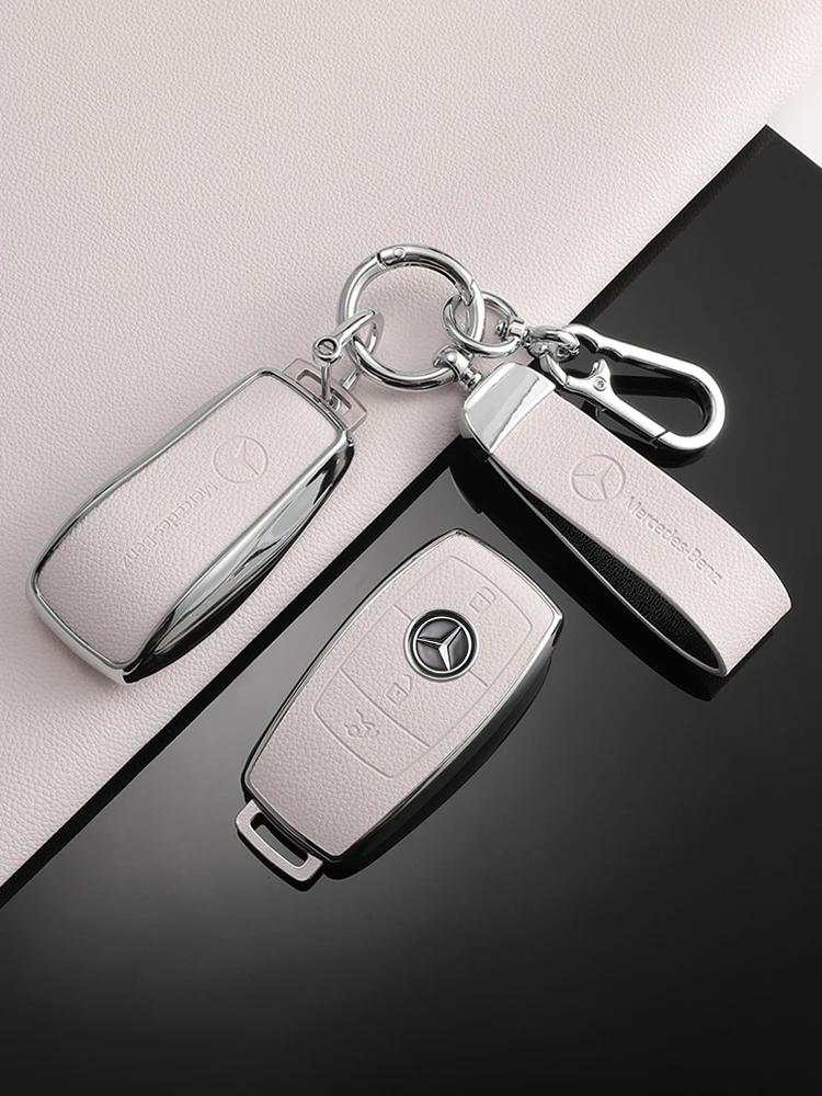 GLC GLB Divatos TPU Autó Intelligens Távirányító Kulcstartó Tok Fedél Héj Mercedes Benz A C E S G Osztályhoz GLC CLE CLA W177 W205 W213 W222