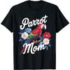 Cool Parrot Art For Women Girls Tropical Bird Parrot Lovers T-Shirt(1)