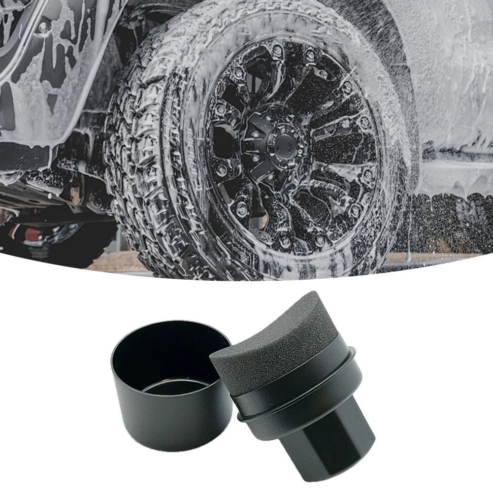 Tire Dressing Sponge Pad with Curved Design for Optimal Application Results