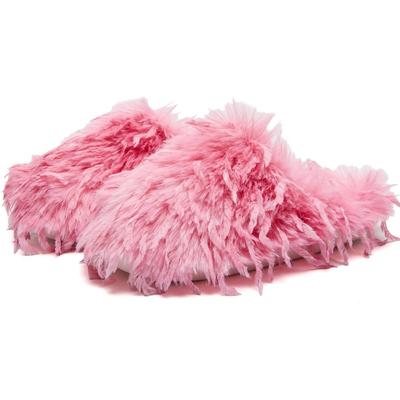 Hairy Slippers for Women's Home Furnishings, Thick Soled Non Slip and Plush Warm Cotton Slippers