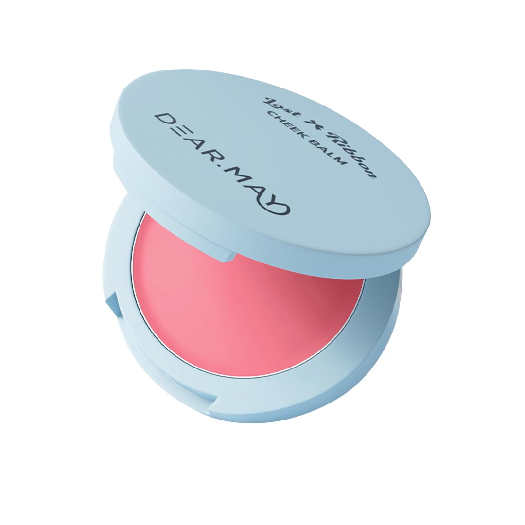 

dearmay Lost Ribbon Cheek Balm (4g, 4 colors) - Glossy, healthy-looking cheek balm. A smooth, melting, blendable blush that adds transparency. (#05