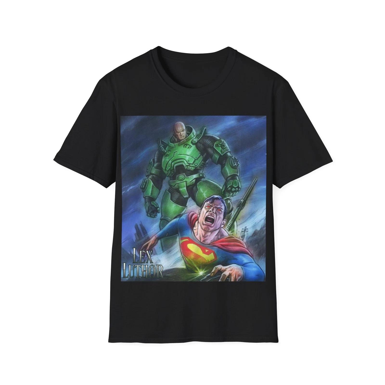 Lex Luthor T Shirt DC Comics Mastermind Villain Tee M