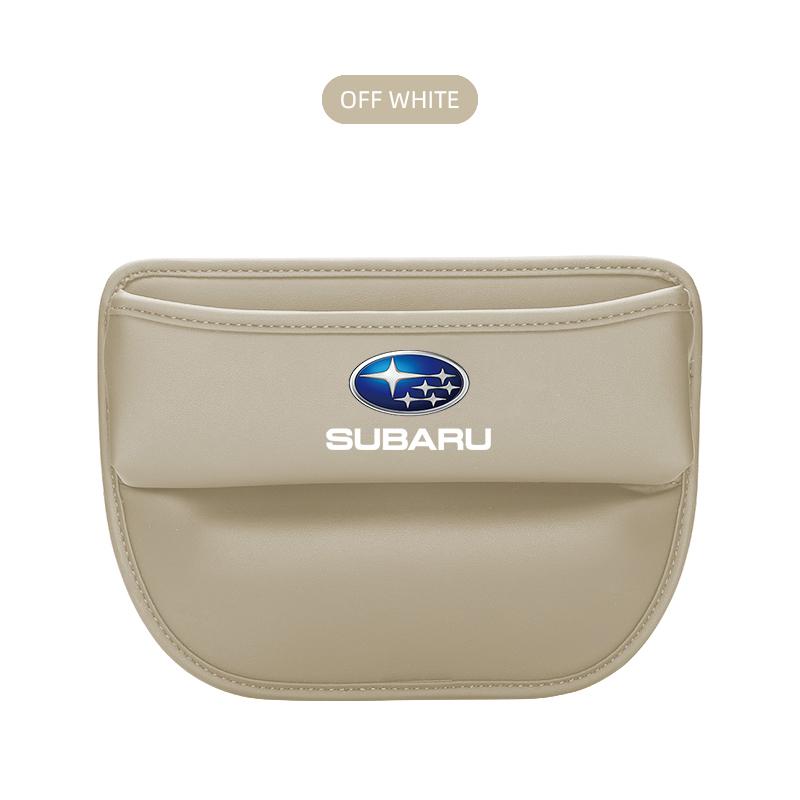 1Pcs Car Gap Storage Box Auto Interior Leather Organizer For Subaru BRZ Outback WRX Ascent Levorg Forester XV Crosstrek Impreza Y17