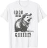 Vintage Cowboy Opossum Shirt - Go On Now Git Western Opossum  Unisex T-Shirt Mens Womens Tees Top