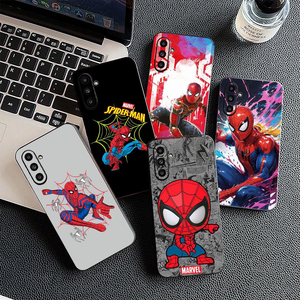 Spider Man Marvel Spiderman Phone Cover for Samsung Galaxy A05 A06 A14 A50 A51 A52 A12 A13 A23 A70 A07 A25 A26 M53 A56 Soft Case